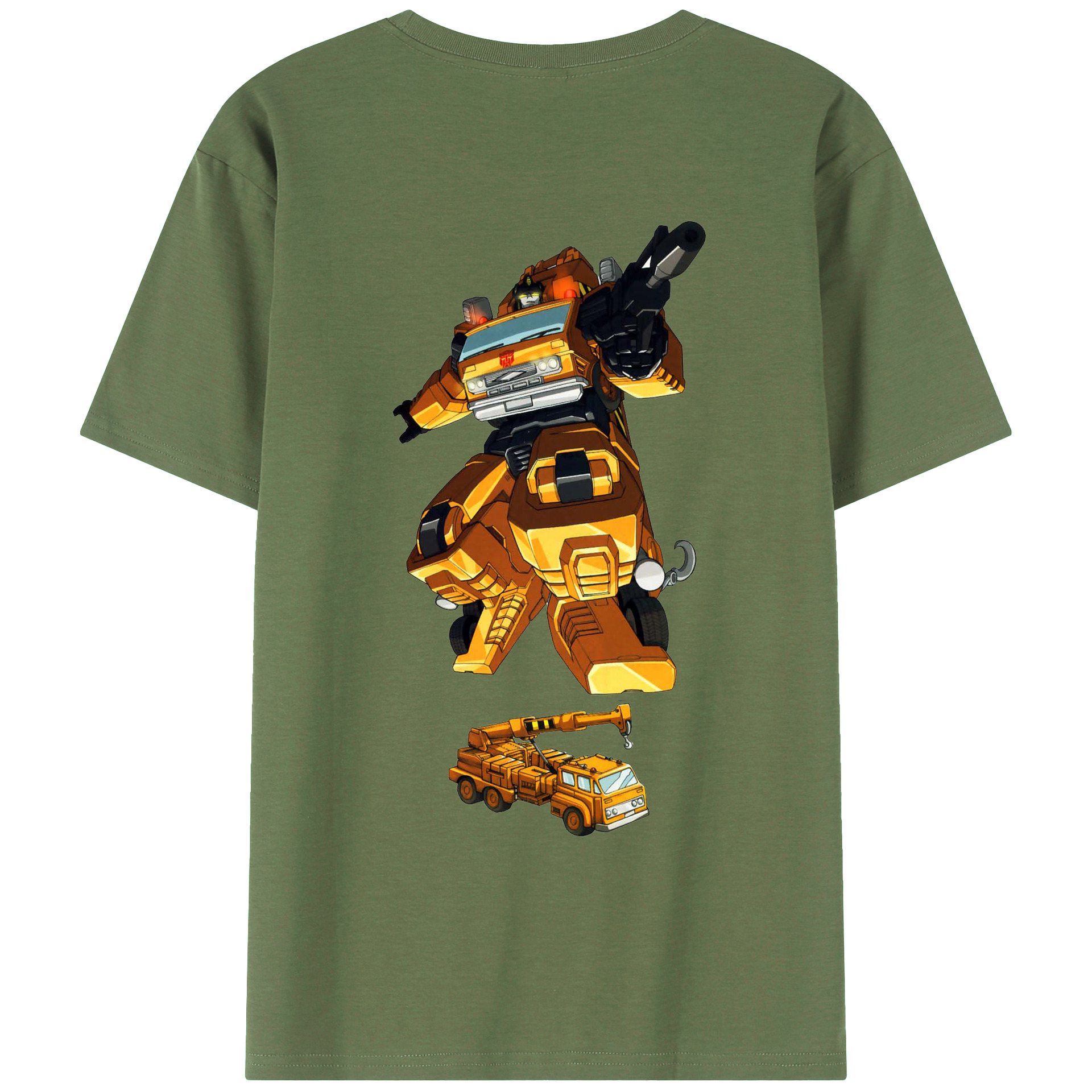 （画像用）  綿100％ メンズ半袖Tシャツ（バックプリント） 通気性